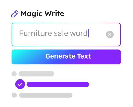 Generate text design image