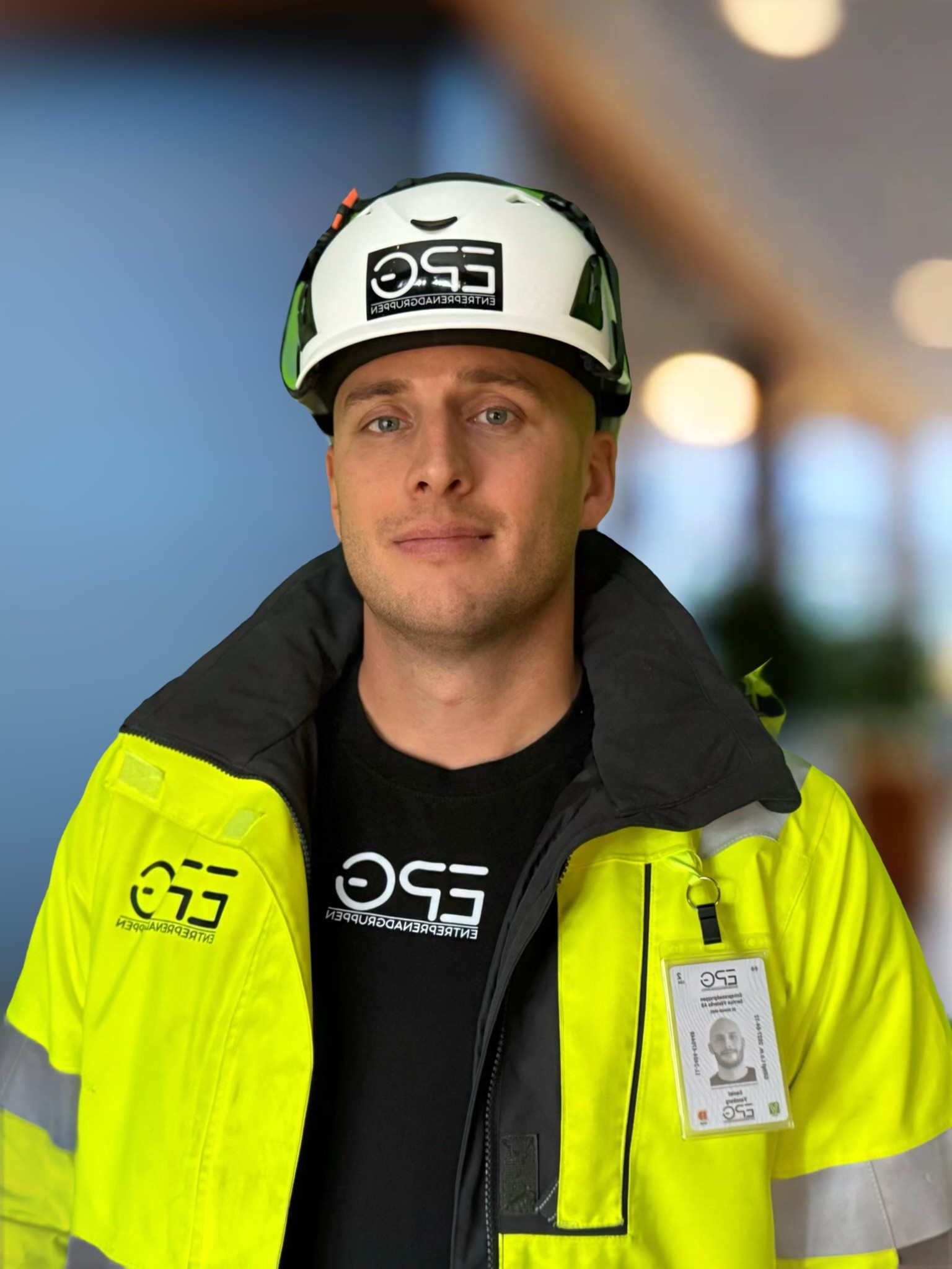 Daniel Vennberg, VD och platschef på Entreprenadgruppen