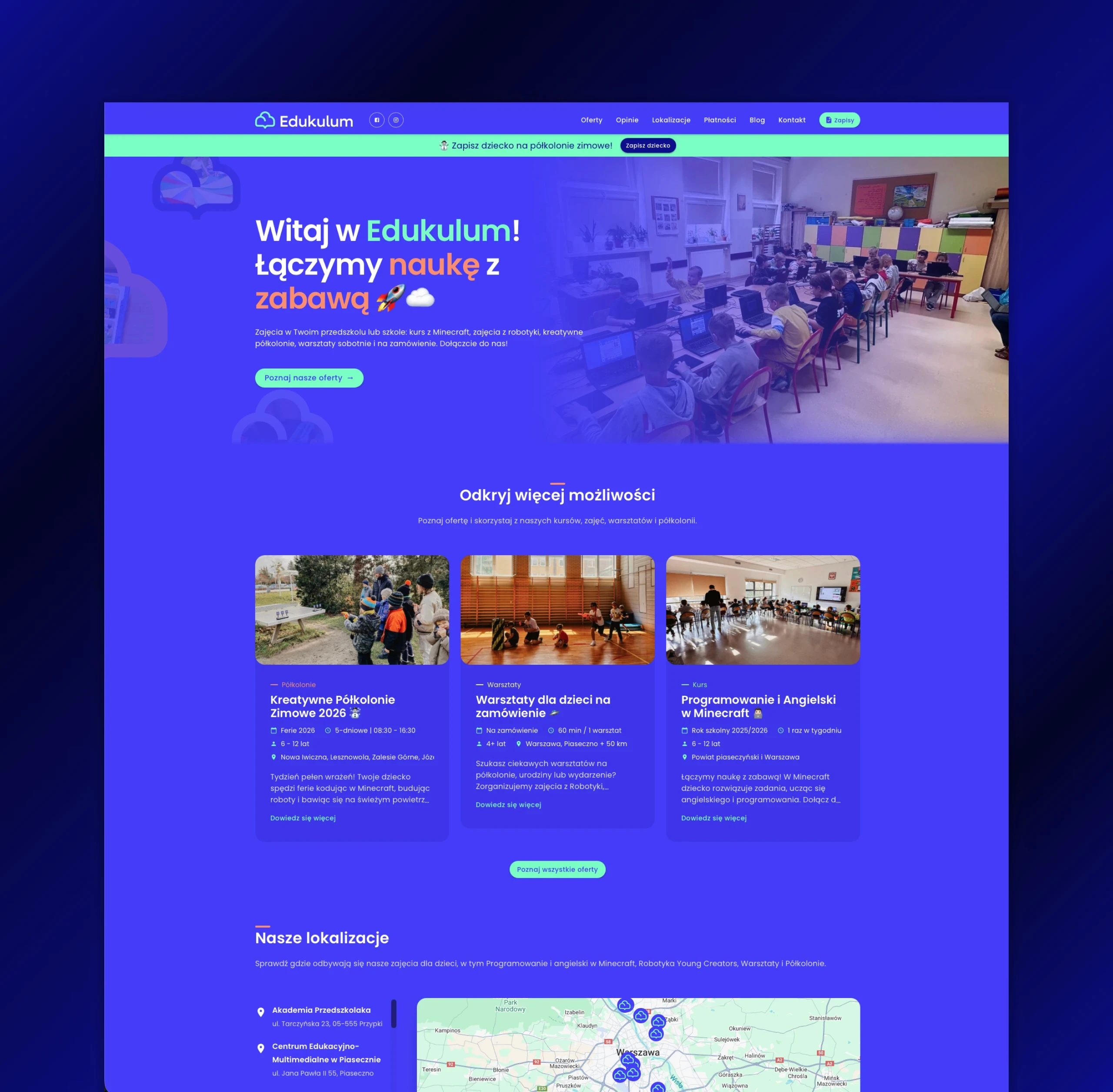 Edukulum Website