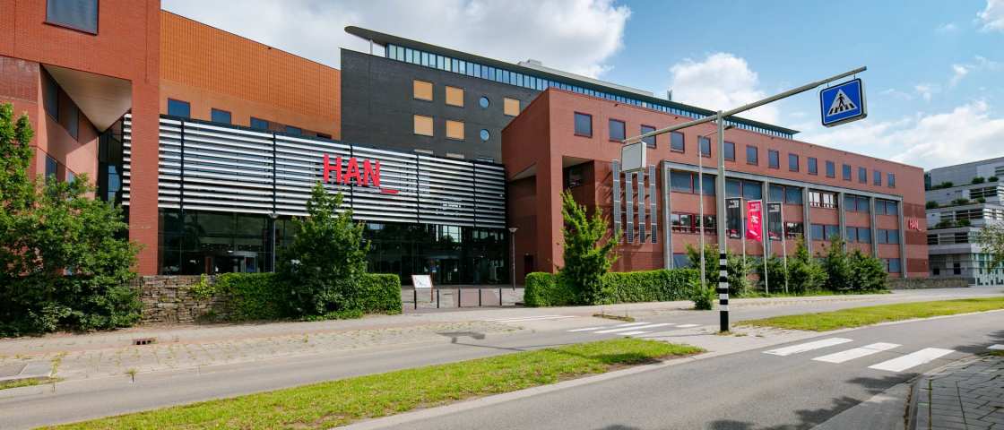 Locatie van Hogeschool van Arnhem en Nijmegen
