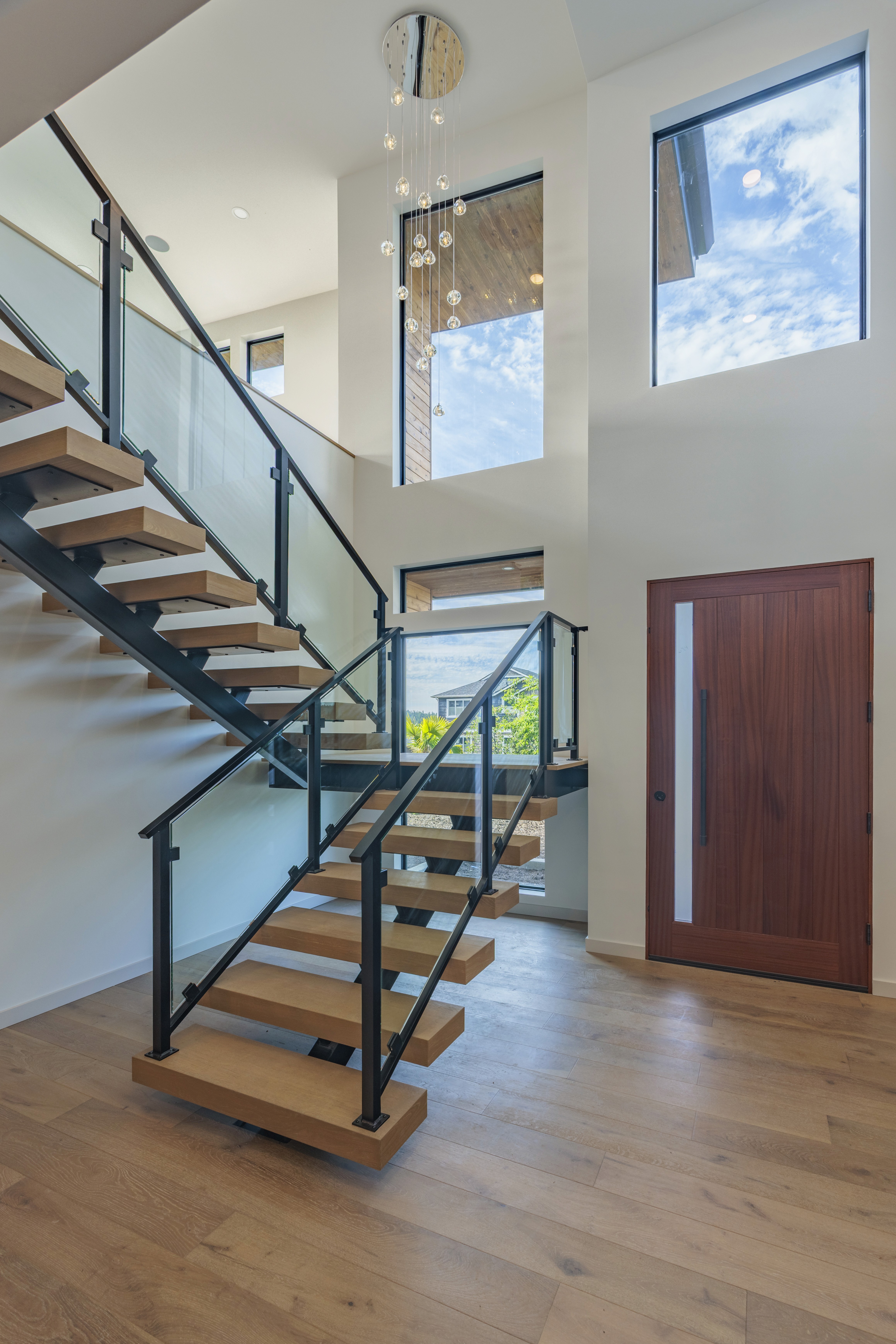 Spacious Entry Hallway - Renton Custom Home