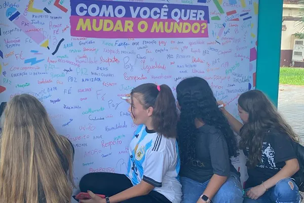 Estação 'Mude o Mundo LAB'.