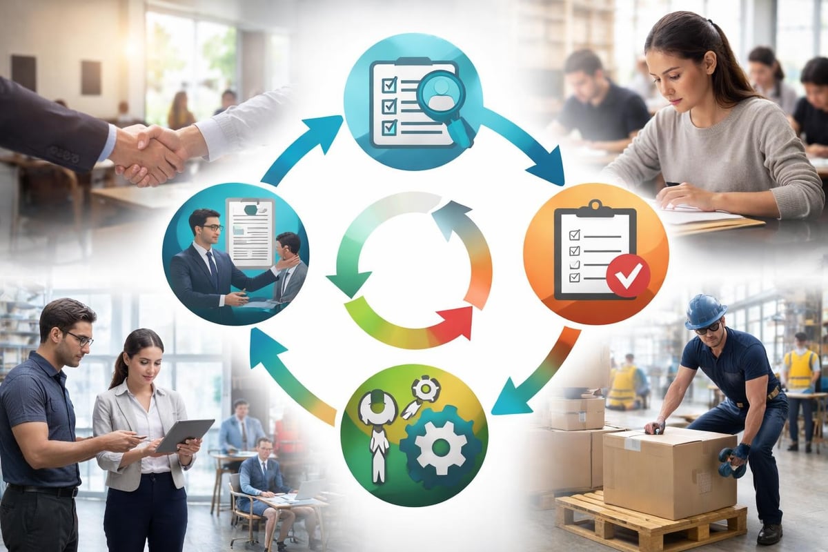 Employee testing framework
