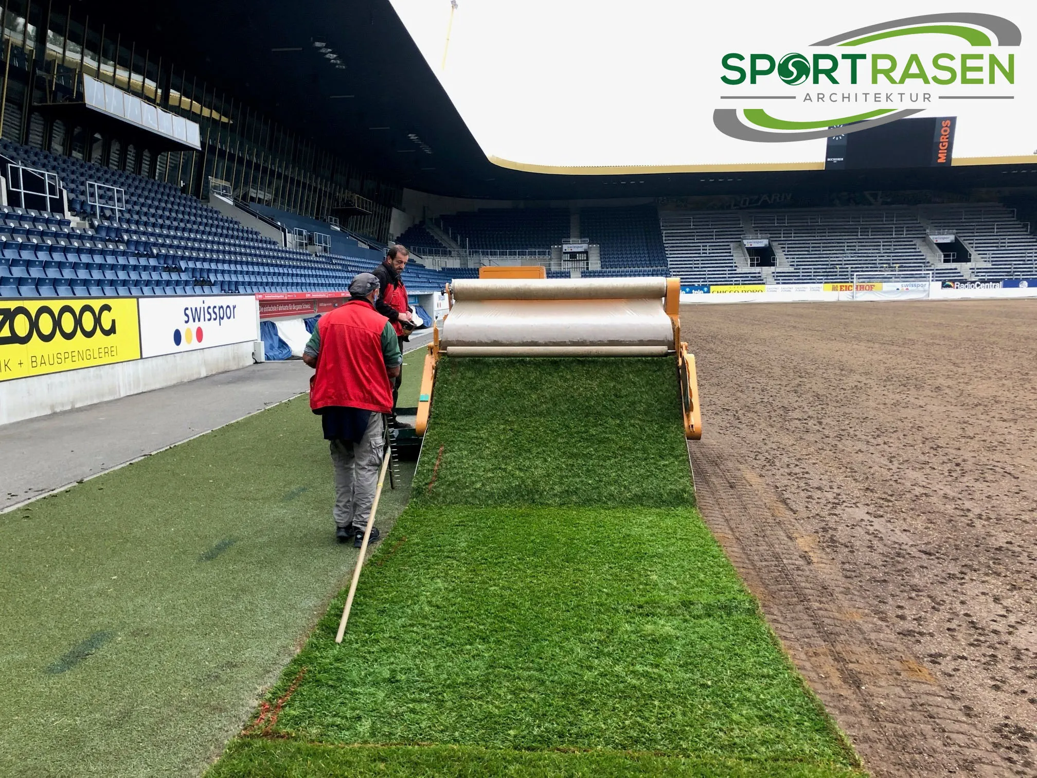 Vorteile von Fertigrasen für Sportplätze