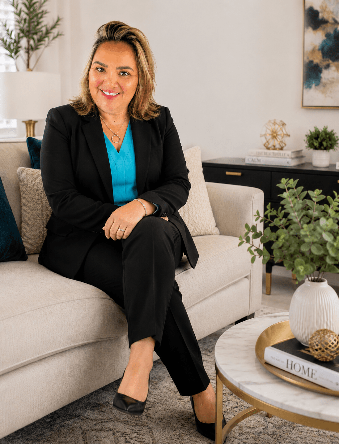 Raquel Amaral, founder of Fresh Lime Cleaning Service