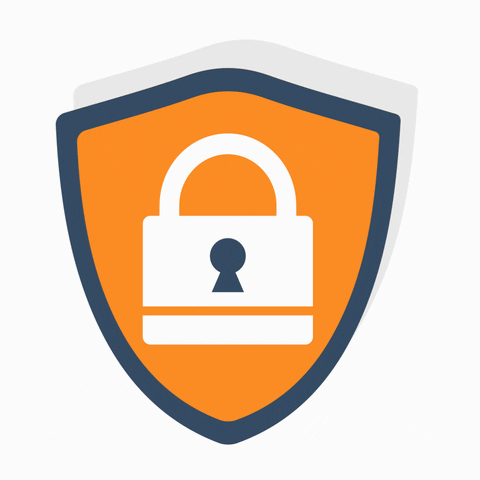 A simple GIF with a padlock.