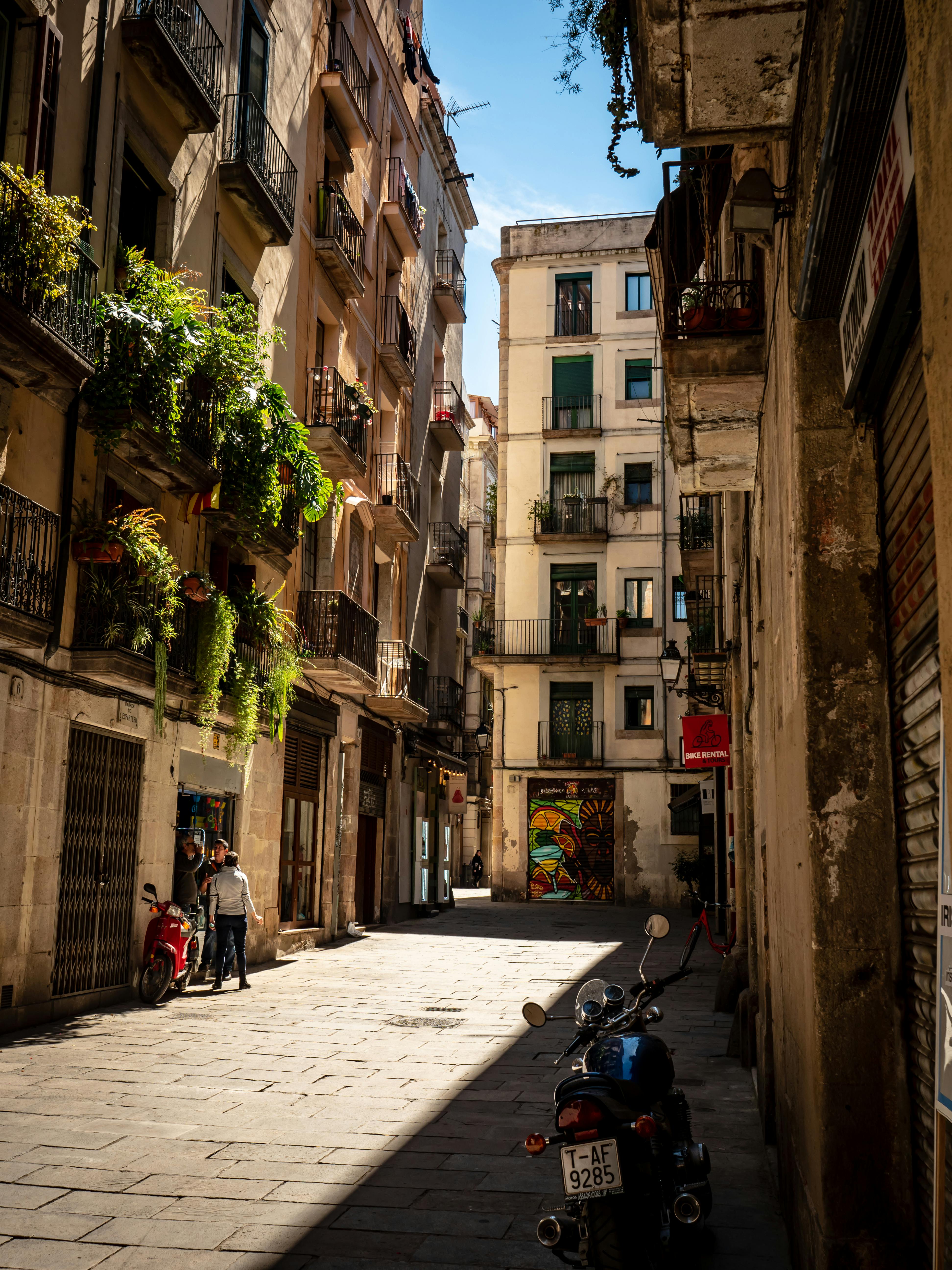 Gotische buurt in Barcelona, perfect voor een wandeling tijdens bedrijfsuitje