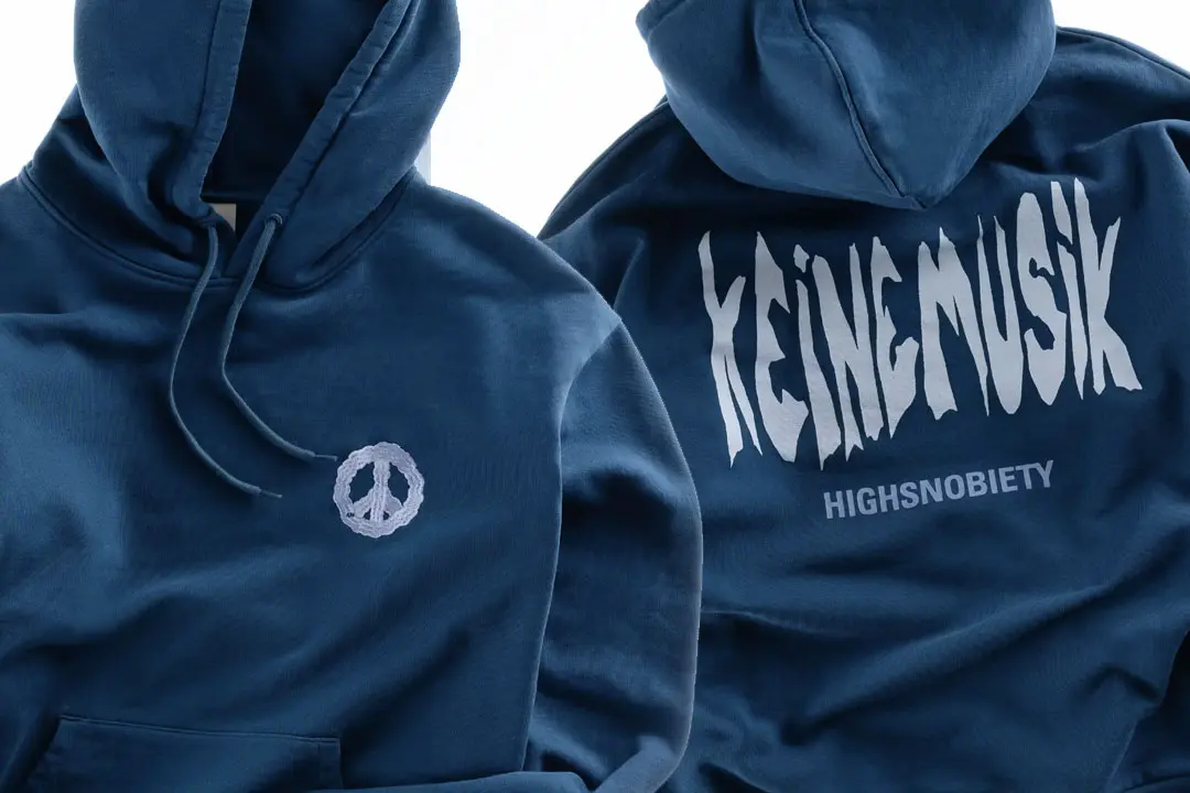 Highsnobiety X Keinemusik Hoodie. Credits : Highsnobiety