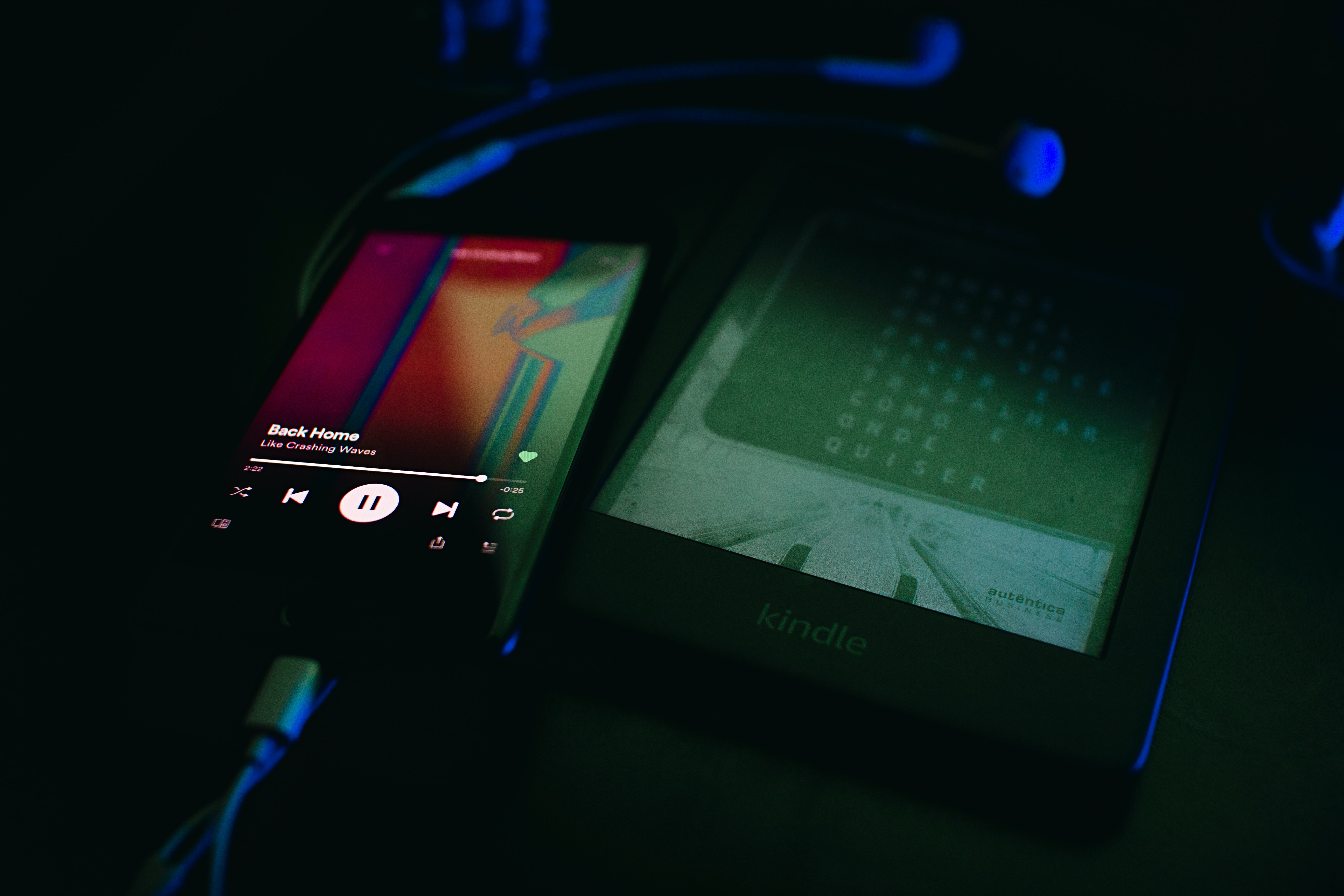 Phone connected to kindle with music - how to make ai cover songs