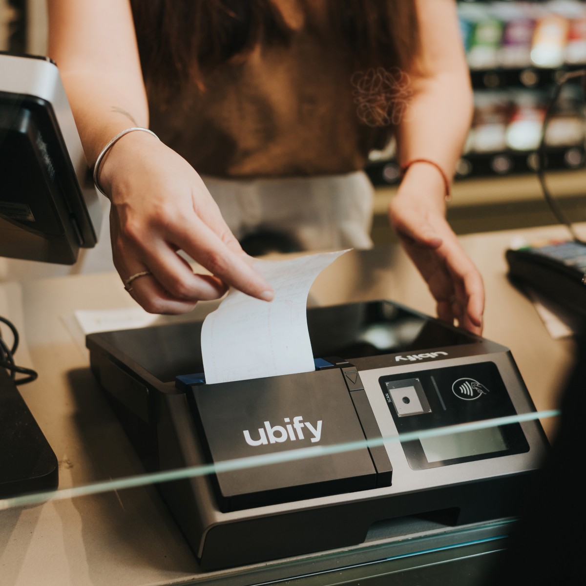 Con il kit cassa di ubify l'emissione dei corrispeettivi è automatico