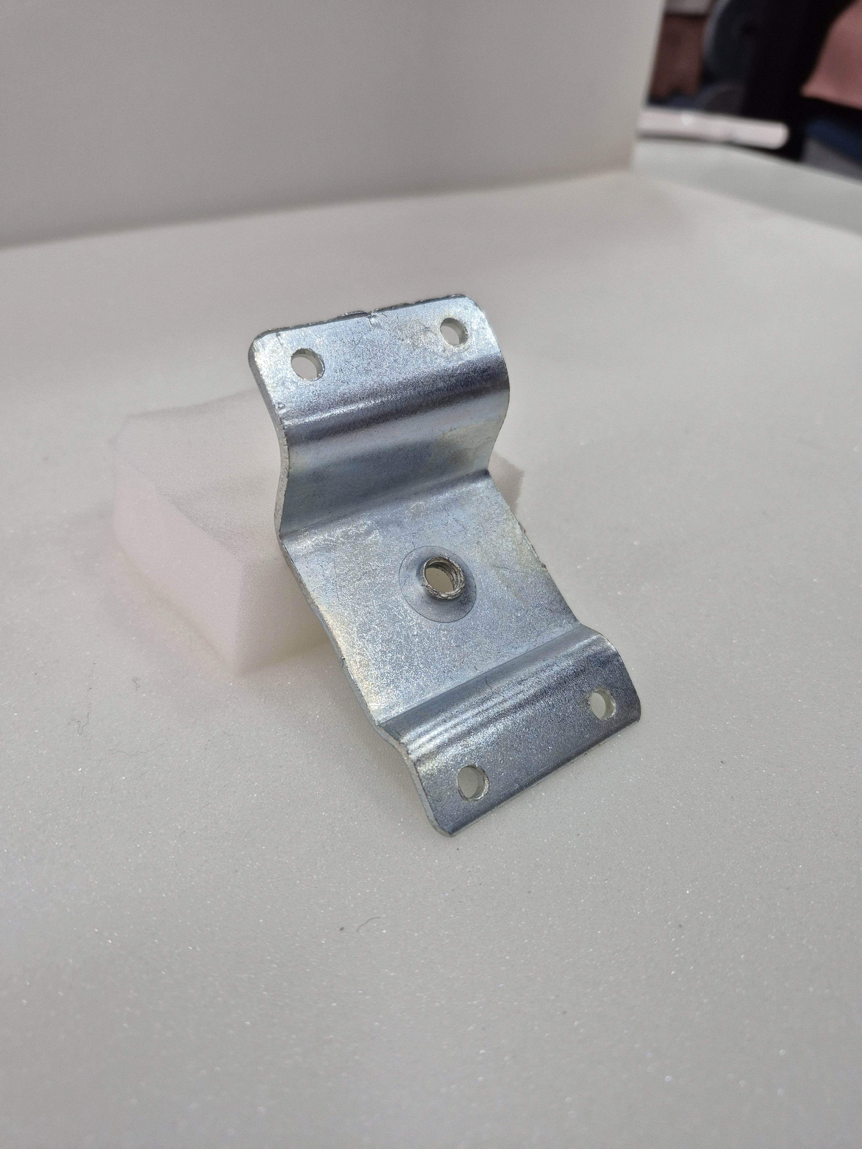 chapa de parafusamento para pes palito curva 15 graus