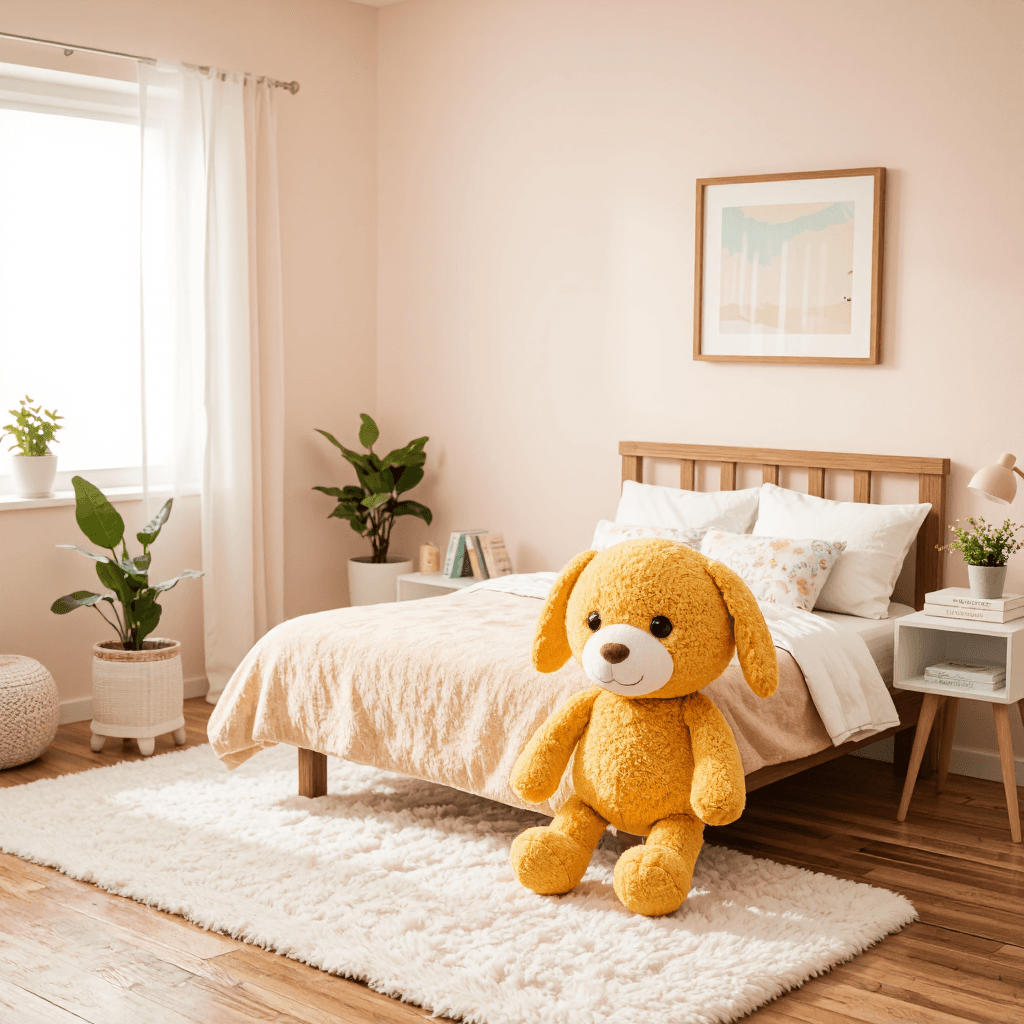 product photography of plush toy