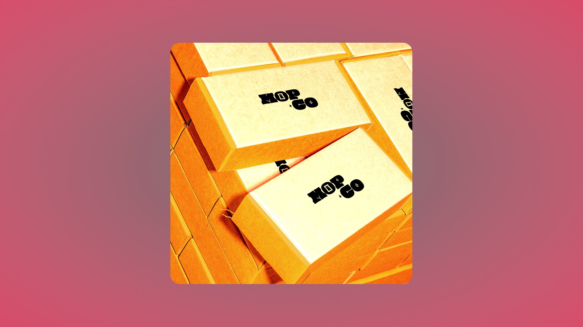 Stacked Branded Boxes