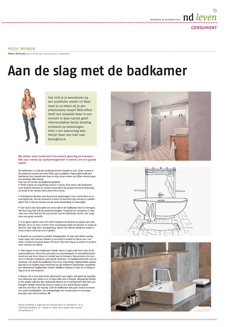 badkamer tips 