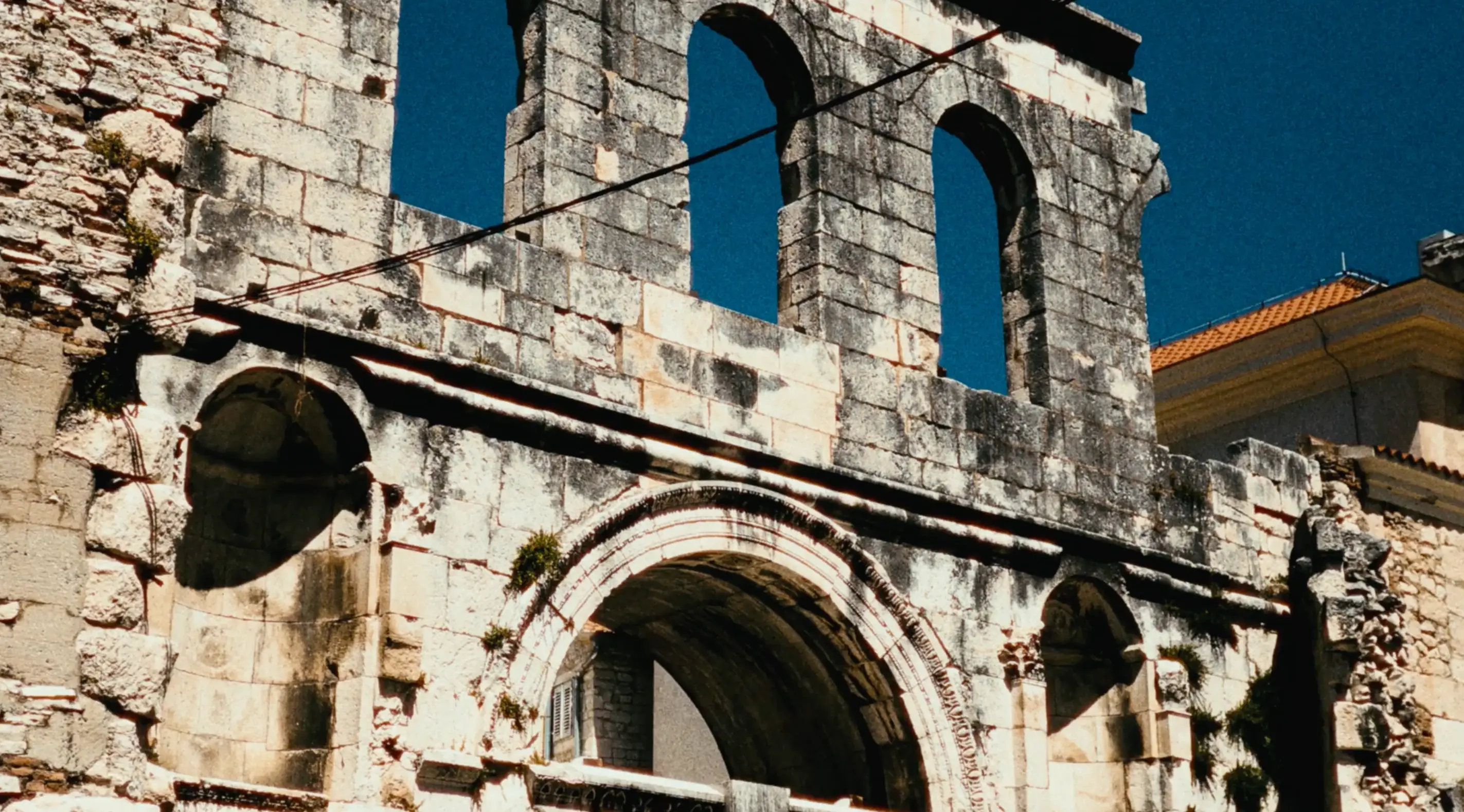 An old, derelict building in Croatia from X Animas photoshoot