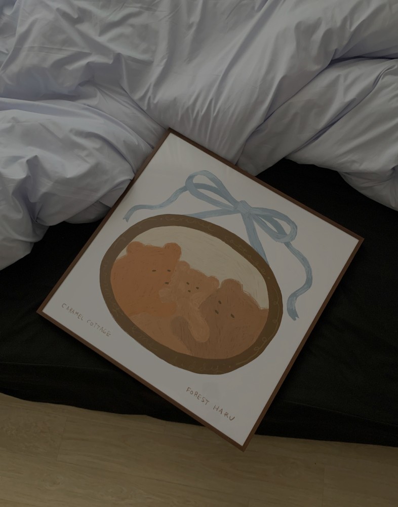 가을 거실 인테리어에 어울리는 포근한 니트 블랭킷