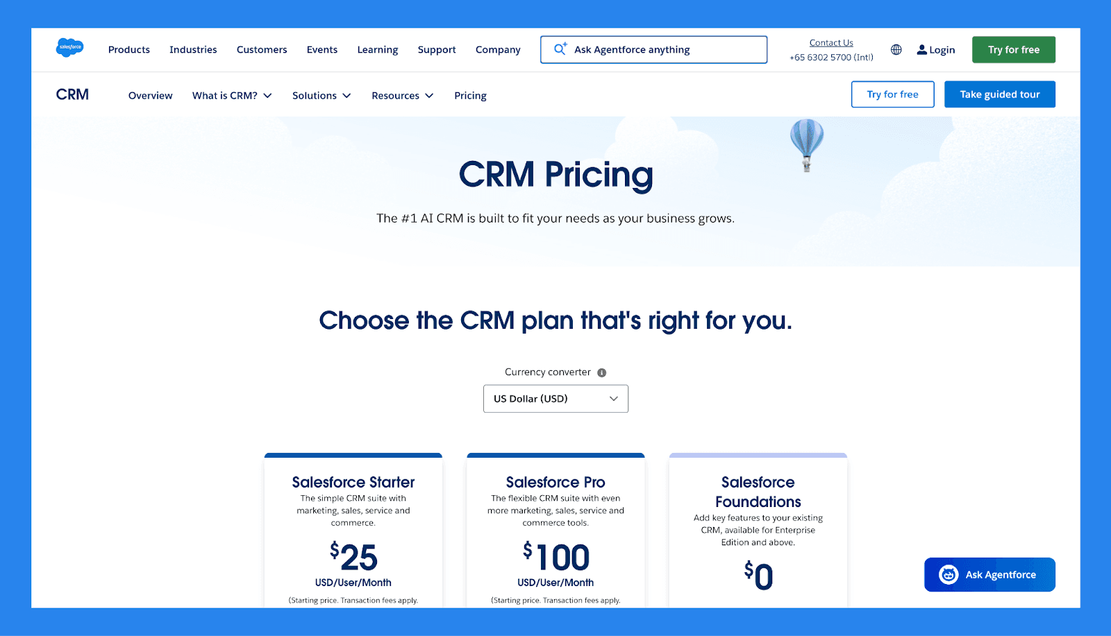 Salesforce Pricing Plans