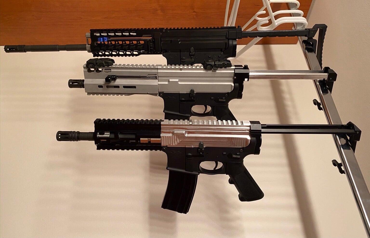 Blecher LLC former prototypes, including quad rail