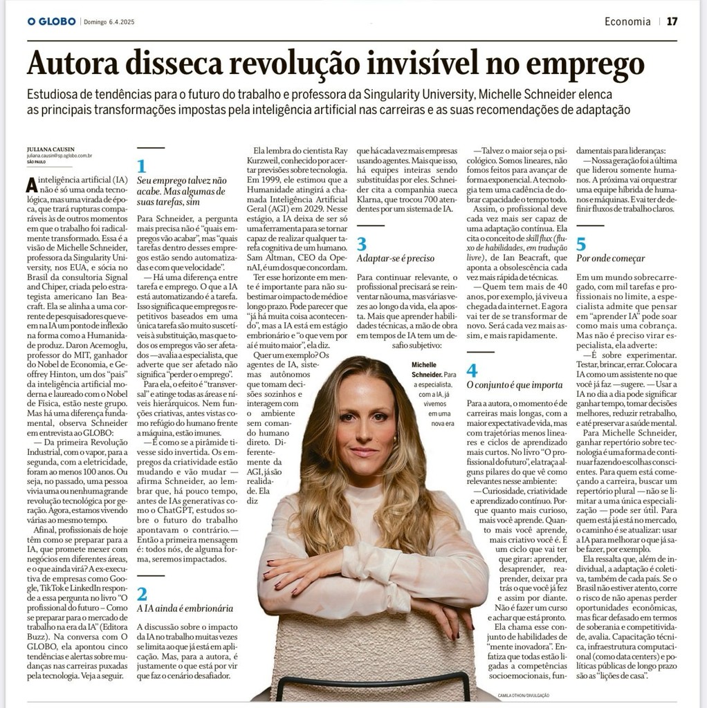 Michelle Schneider - Profissional do Futuro