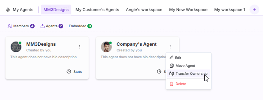 how to transform agent