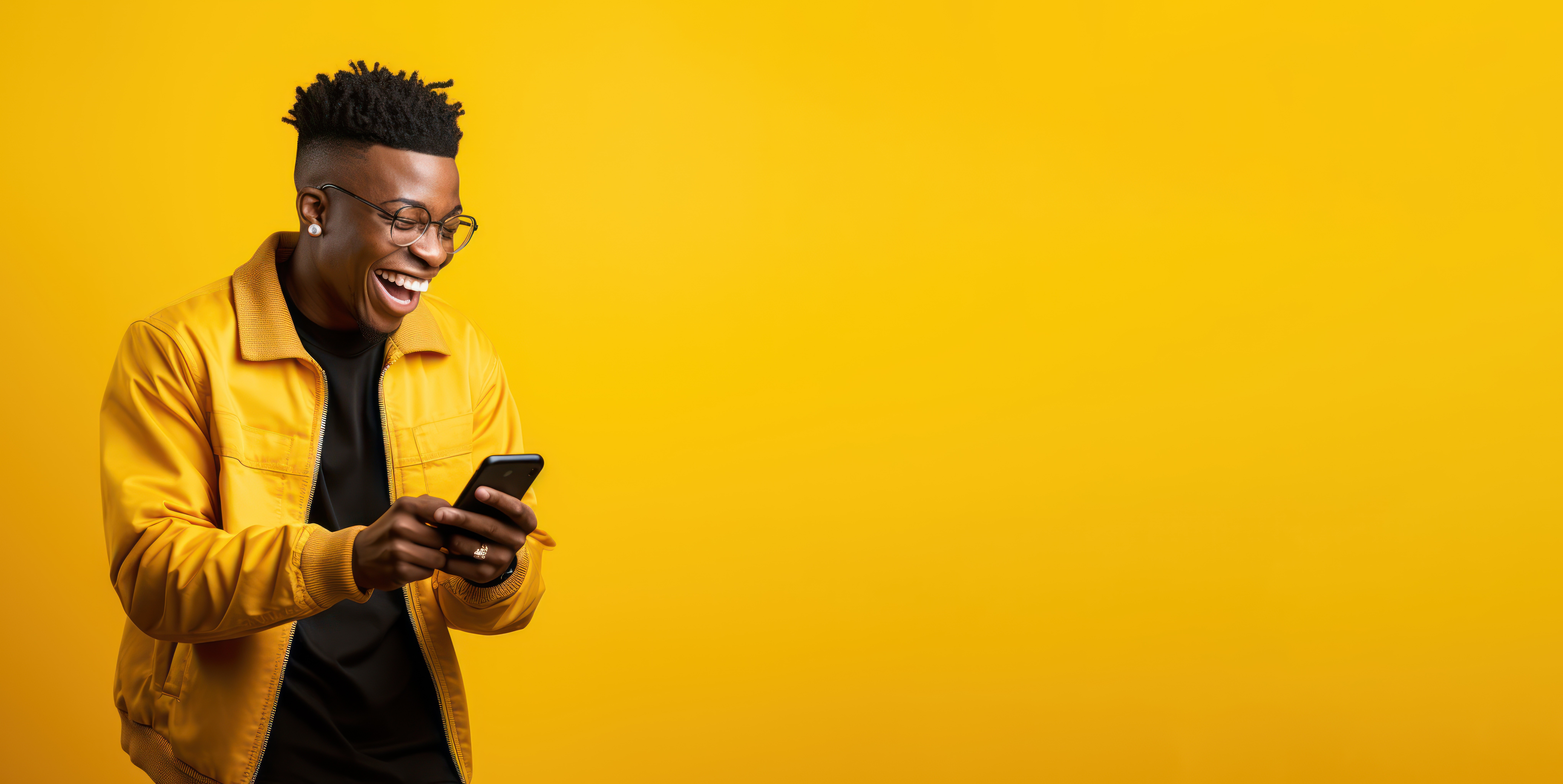 A woman sitting in a photo studio