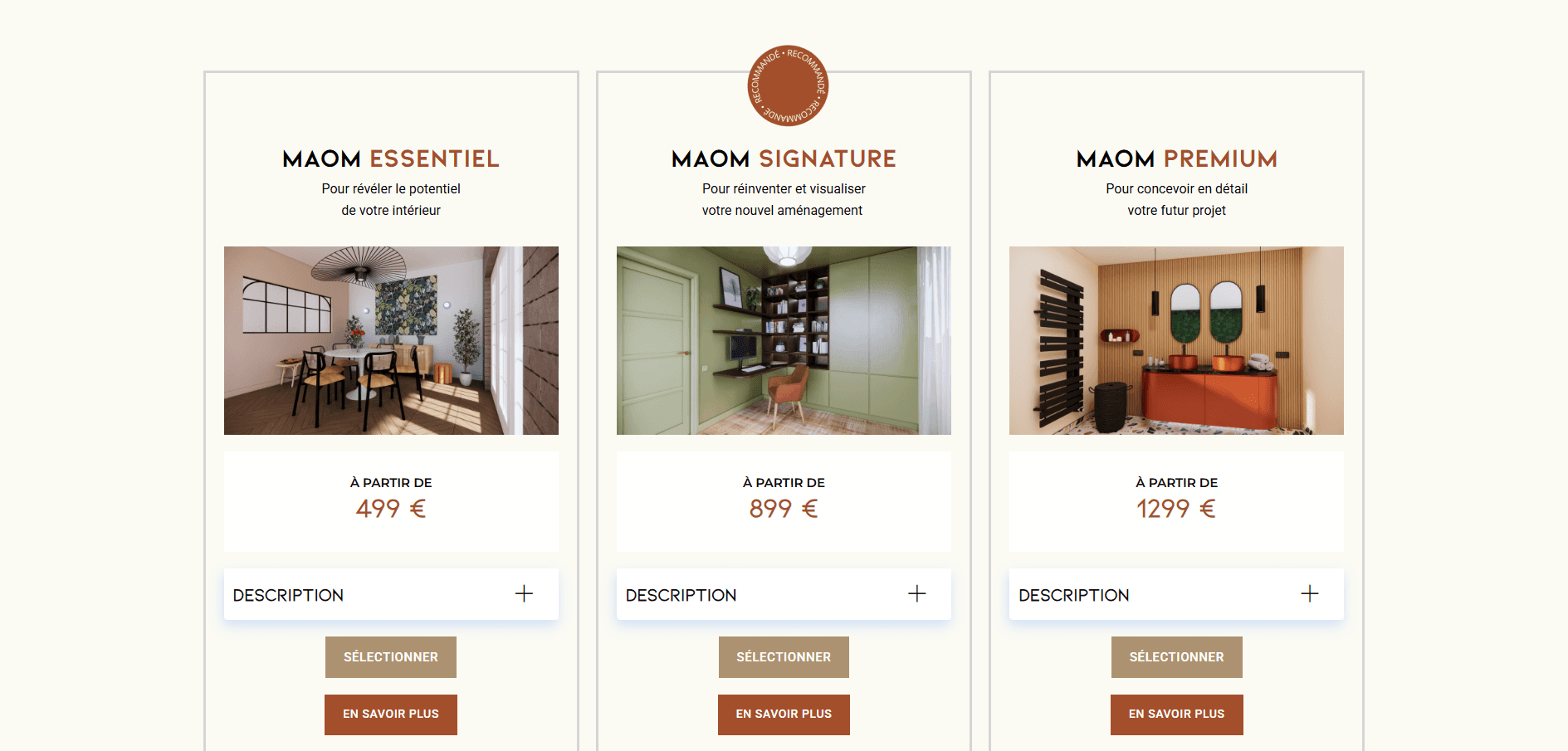 Maom Design : vue 2