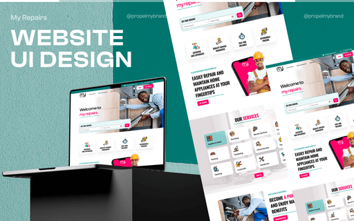 website design project by Propel My Brand