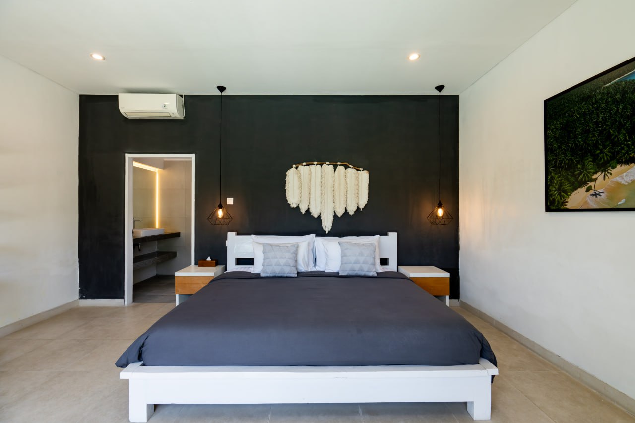 A completed 5-bedroom villa in Canggu