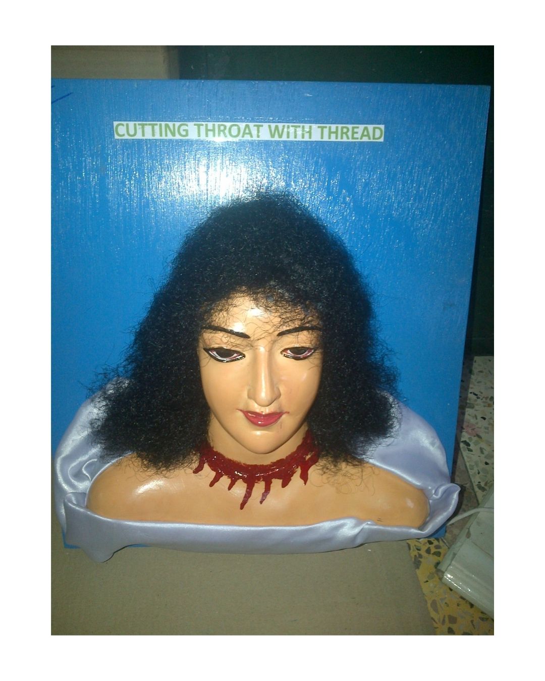 Cutting Throat With Thread