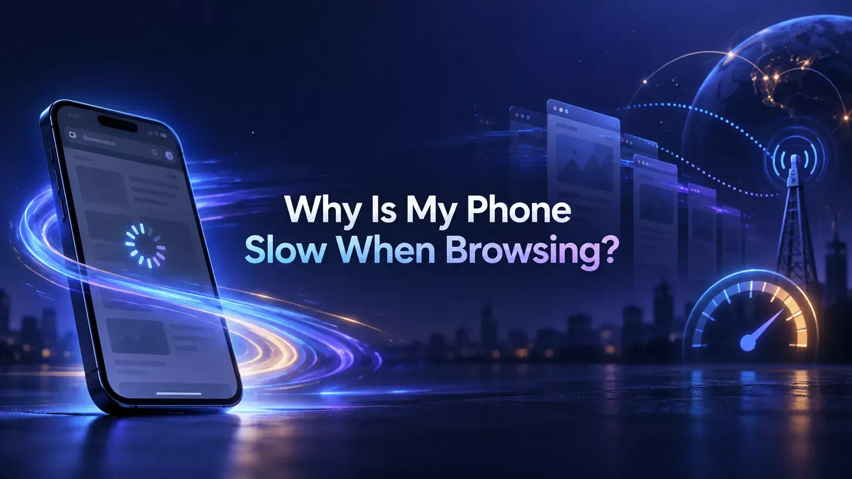 Reasons my phone is slow when browsing
