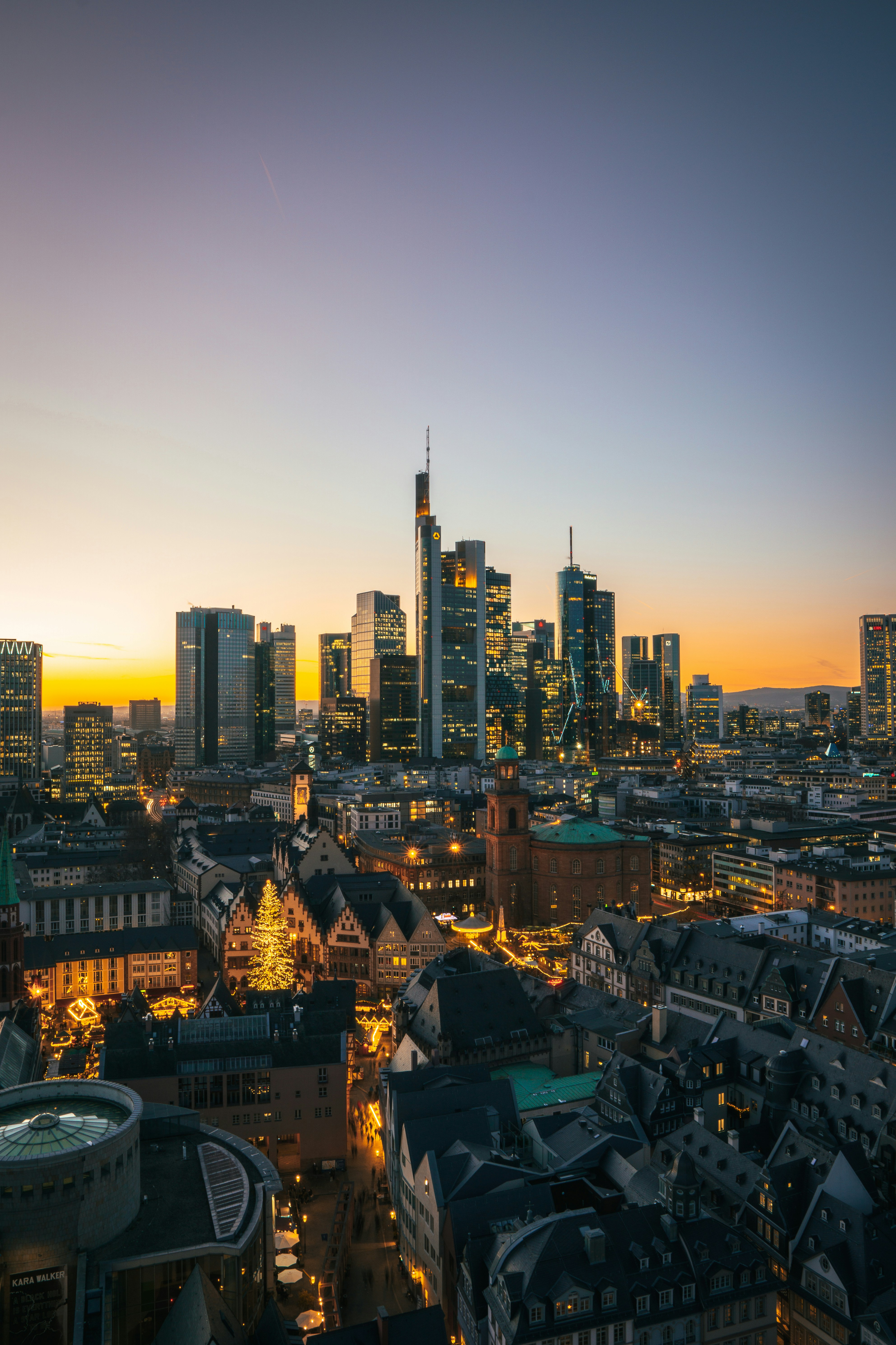 a view of Frankfurt am Main