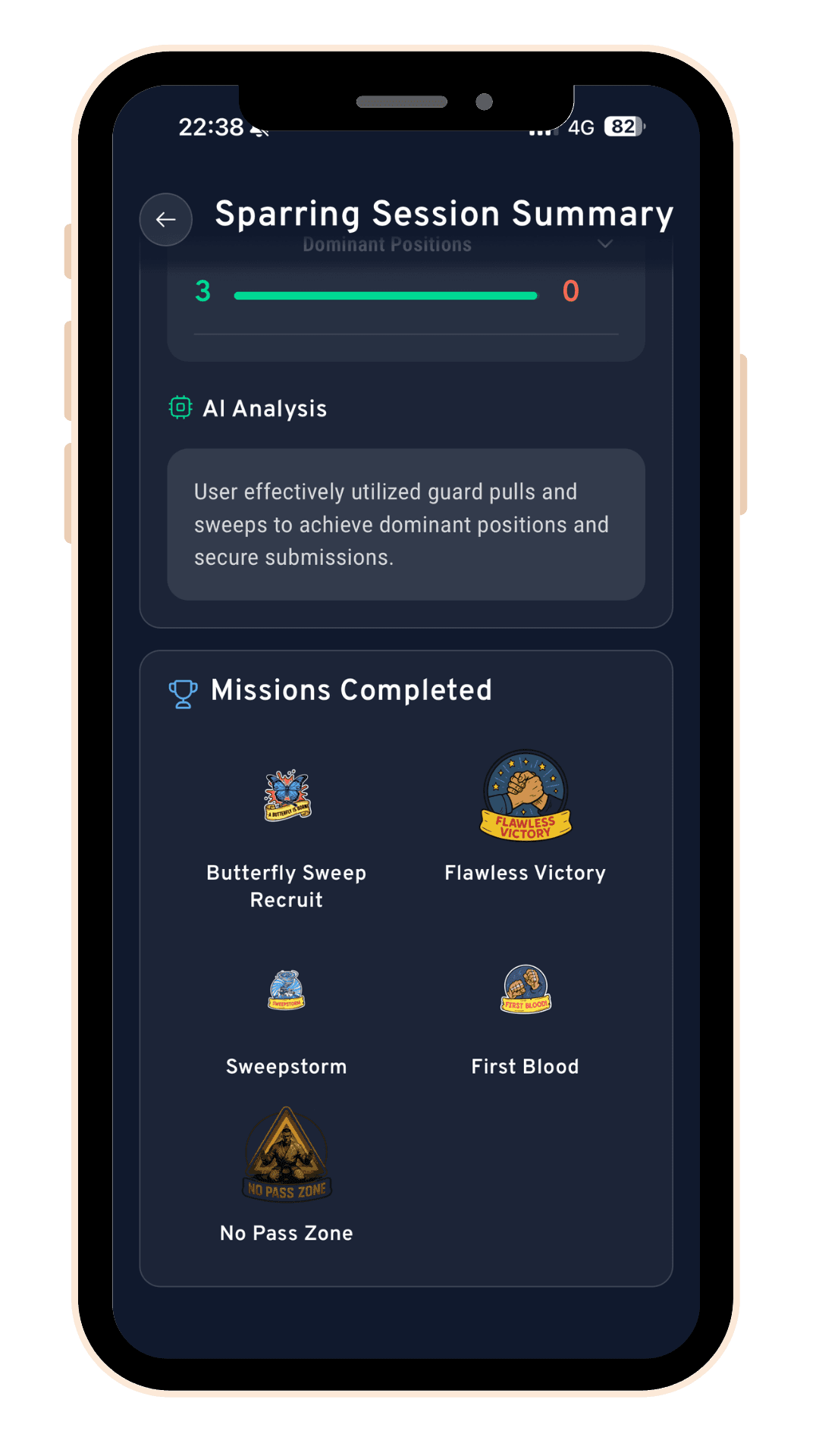Jitsai app feed mobile mockup