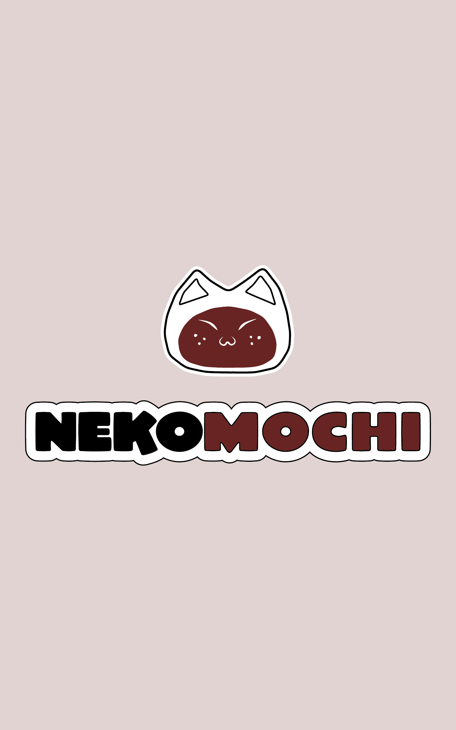 Nekomochi_logo_design_red_bean_flavour