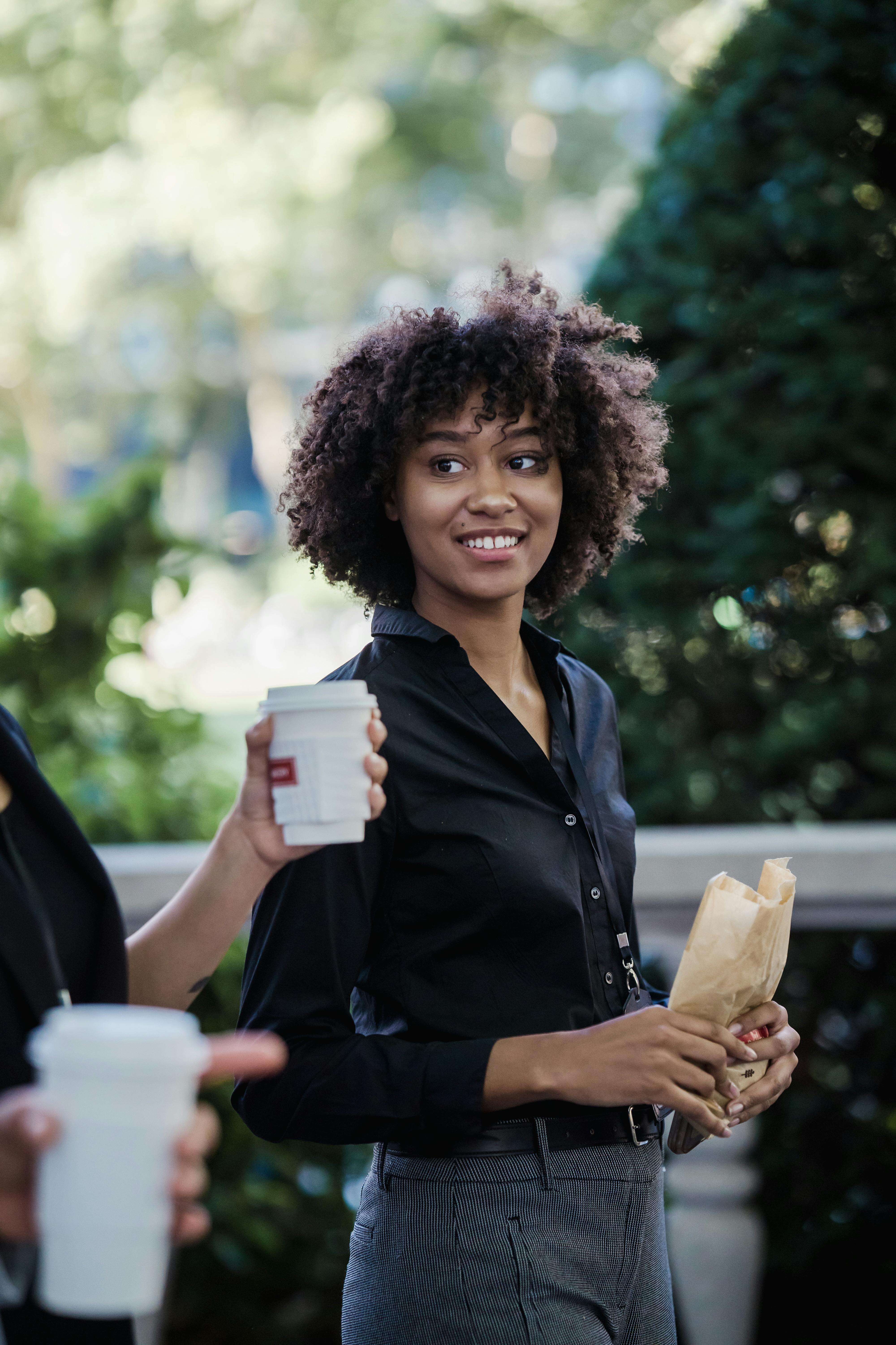 Woman supporting diaspora career development