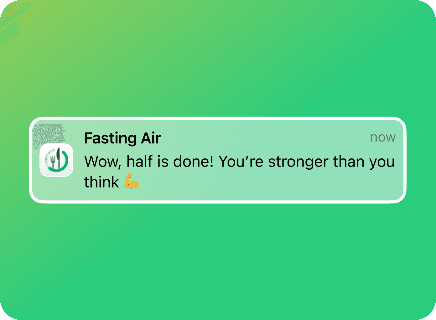 Smart fasting reminders