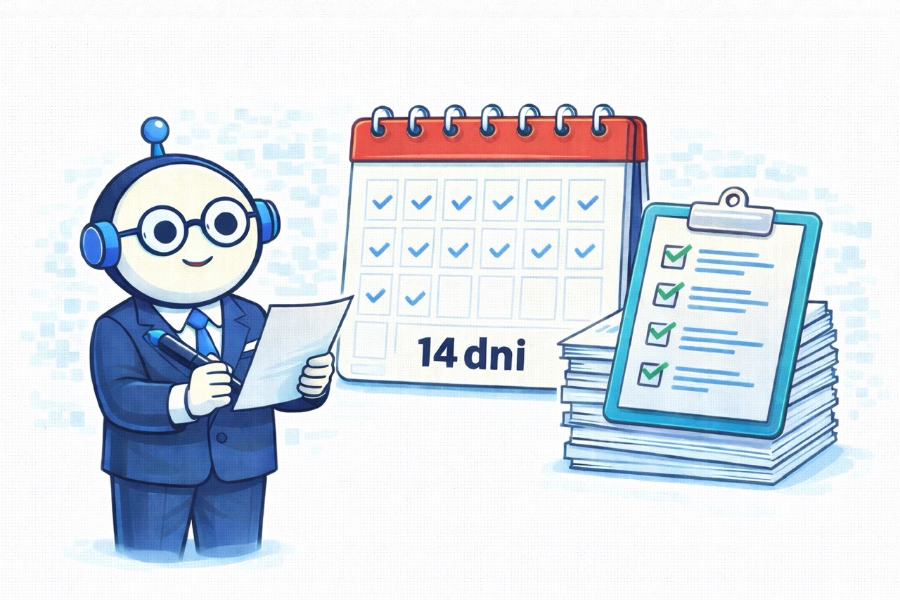 rozliczenie delegacji 14 dni kalendarz dokumenty i przygotowanie rozliczenia