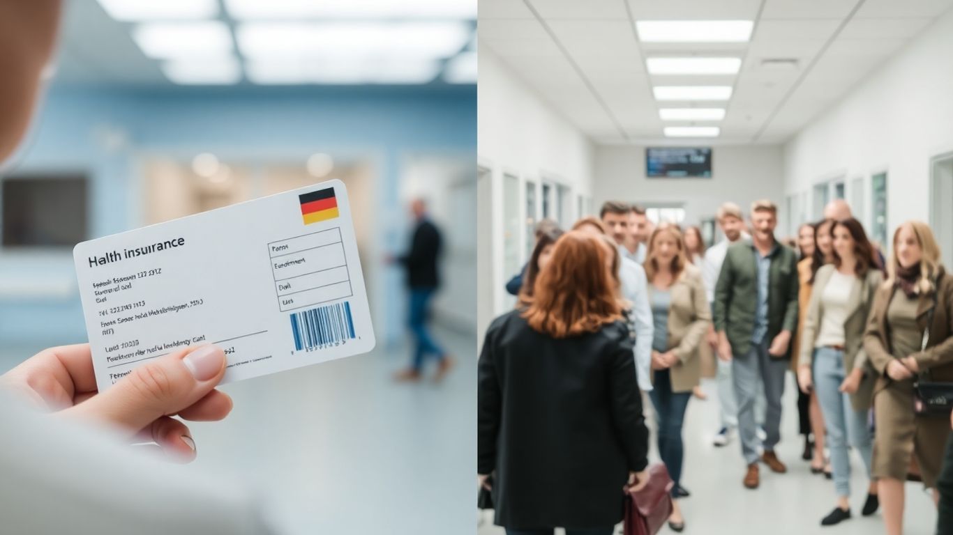 German health insurance cost and benefits comparison.