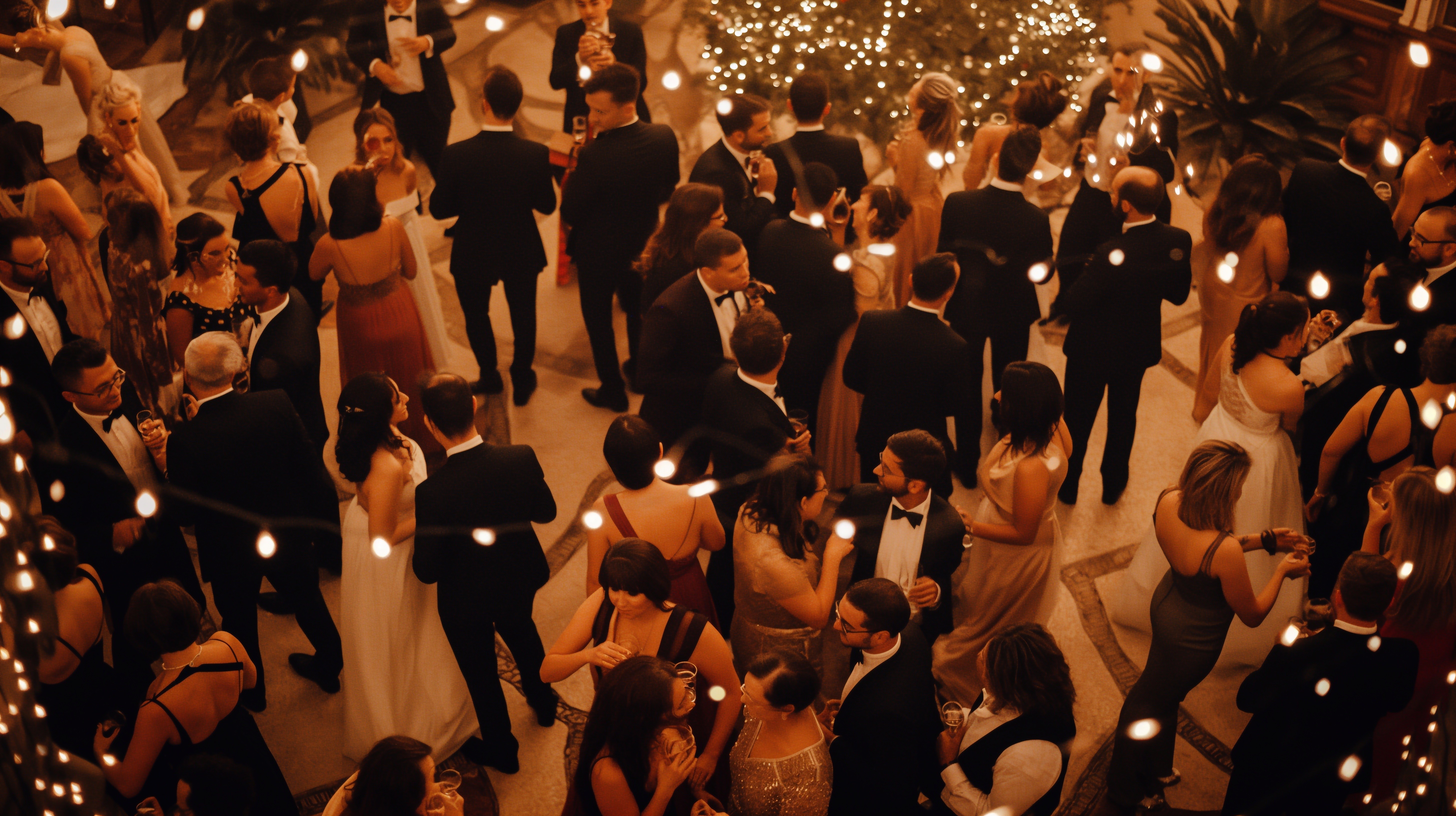 Catering per evento aziendale a Milano con 400 ospiti in formula standing dinner