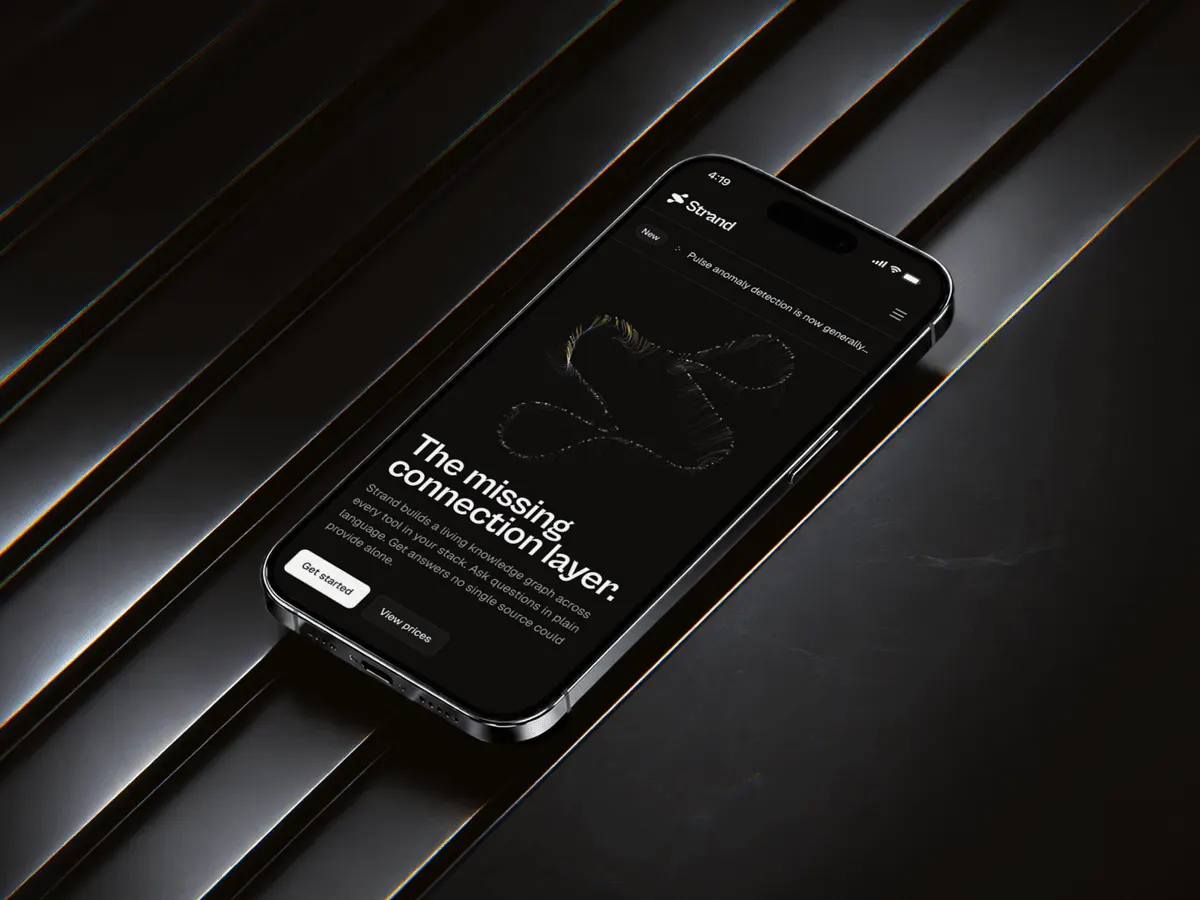 detail image 2 of the strand framer website template