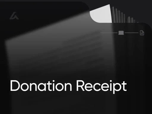 Donation Receipt