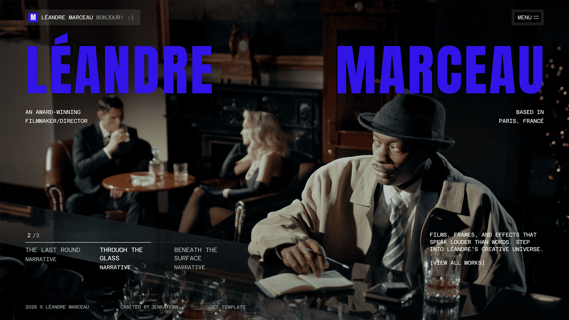 MARCEAU Framer template