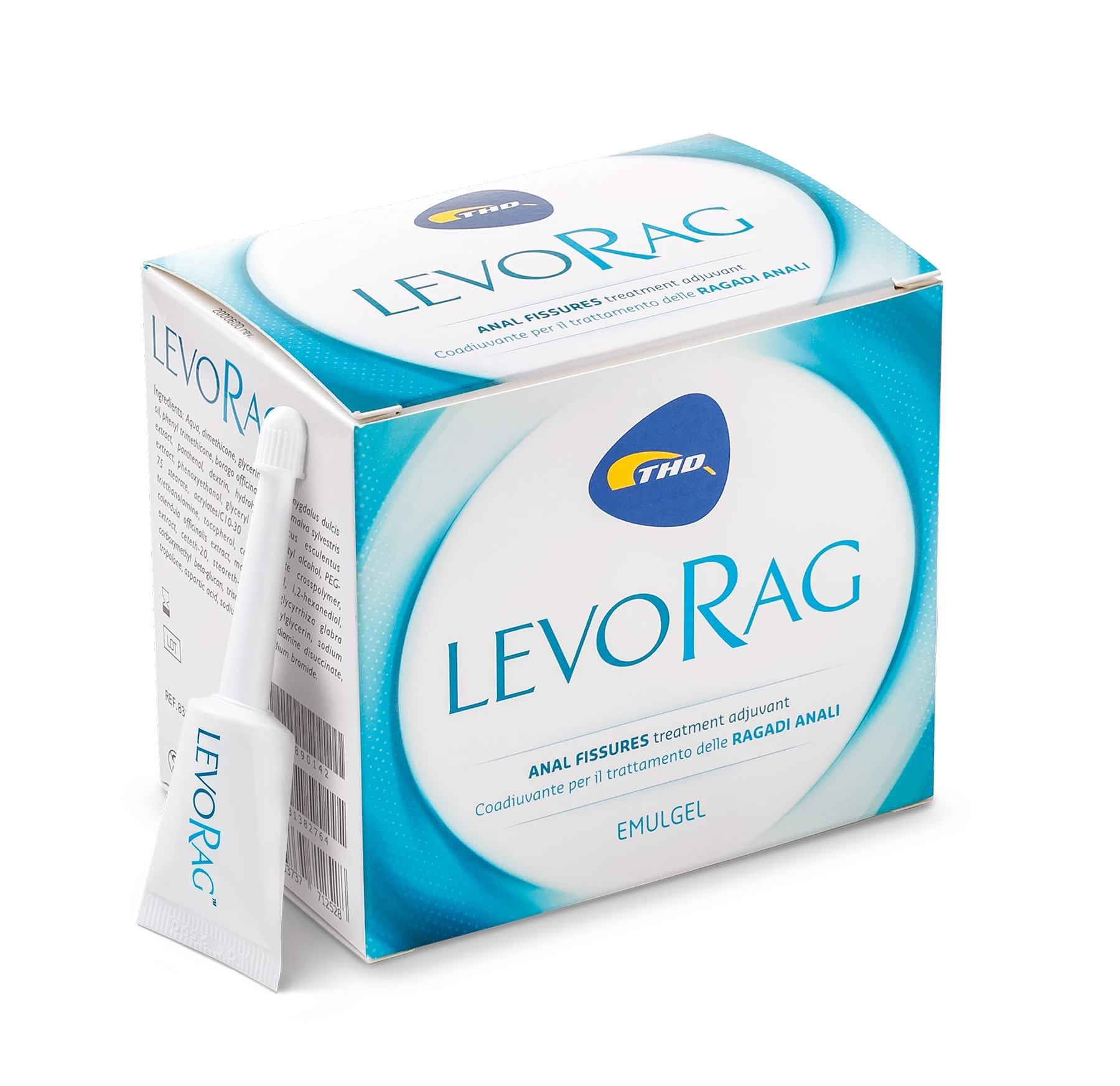 Levorag packaging
