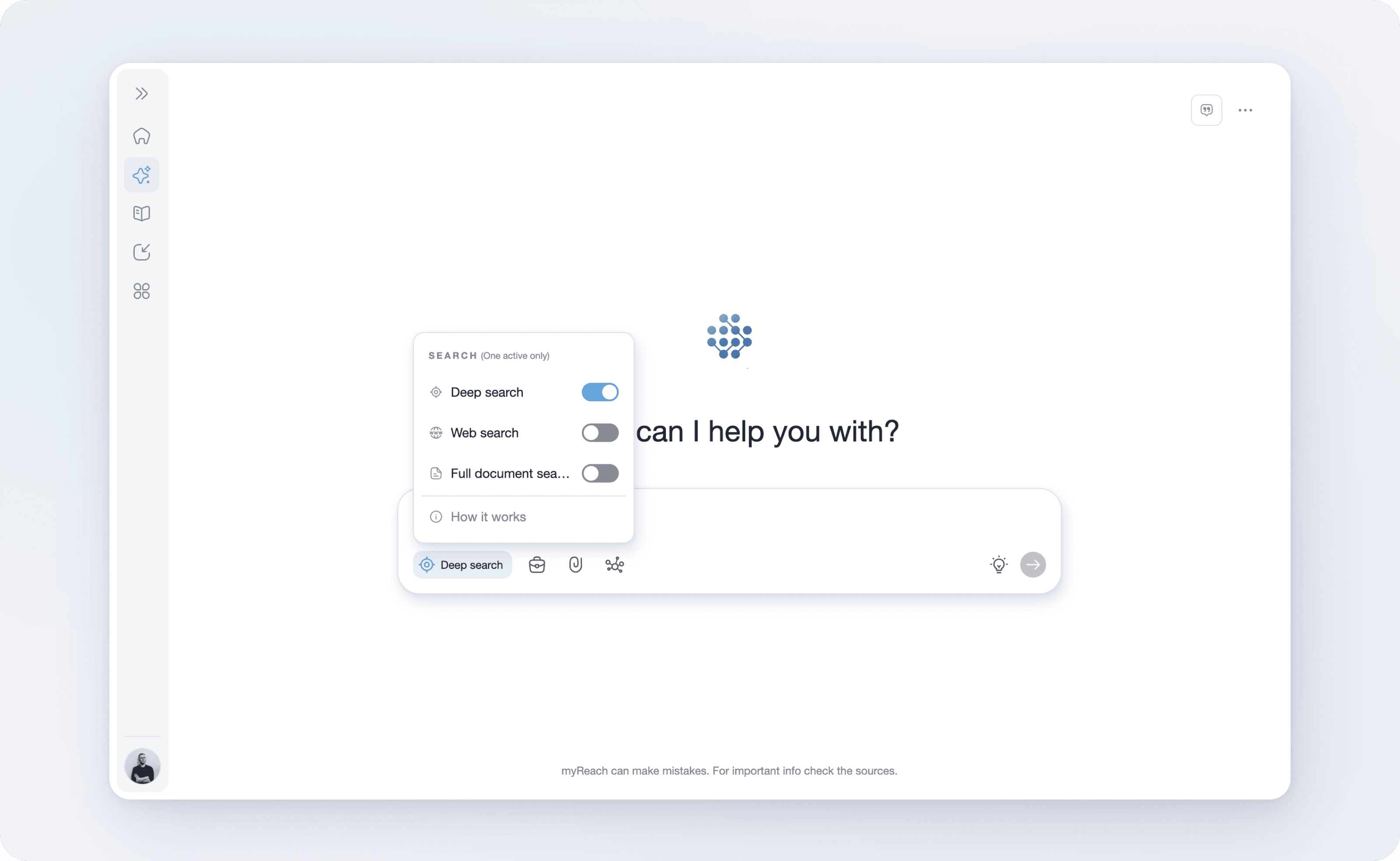 myReach chat sources