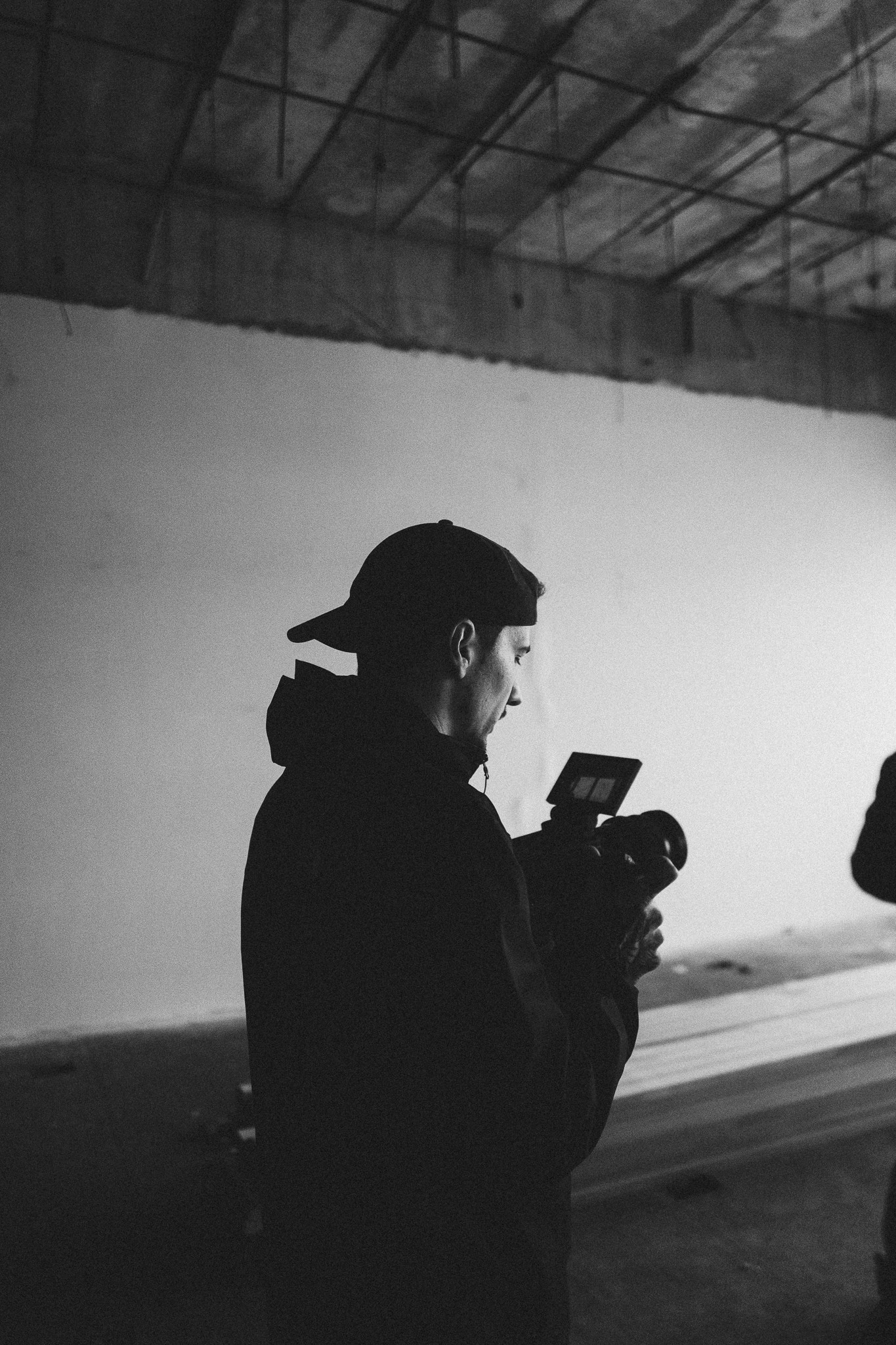 vidyofilms production portrait black and white 