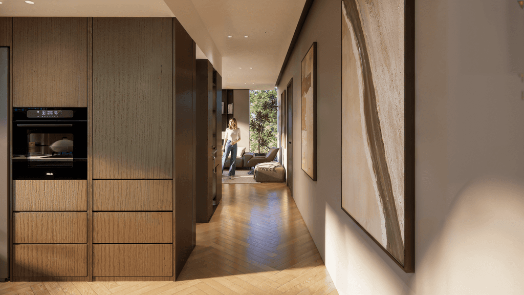Duplex Apartment Corridor