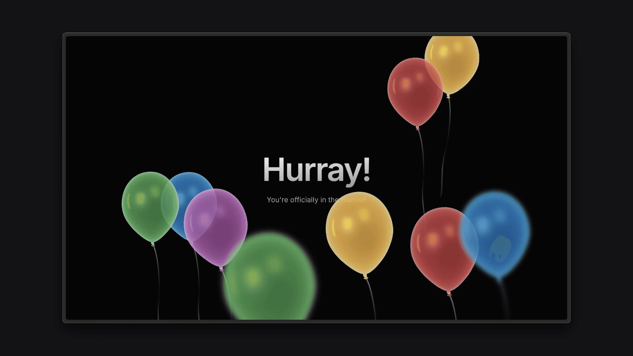 Balloons Component for Framer