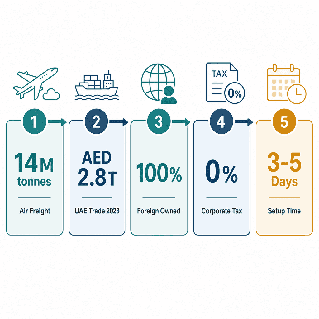 Infographic: How to Get a Customs Consultant Business License in Dubai