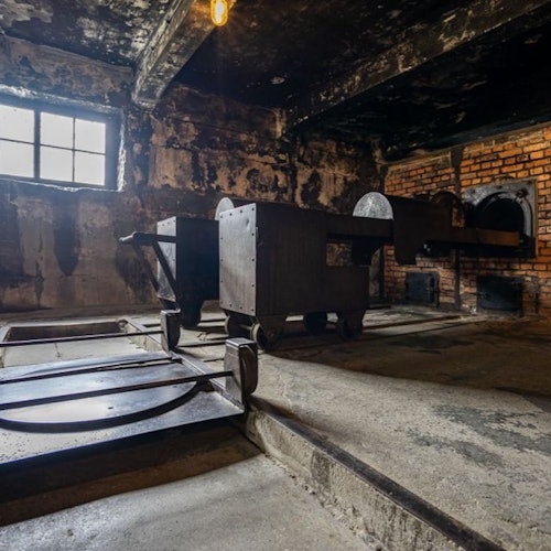Auschwitz crematoriums