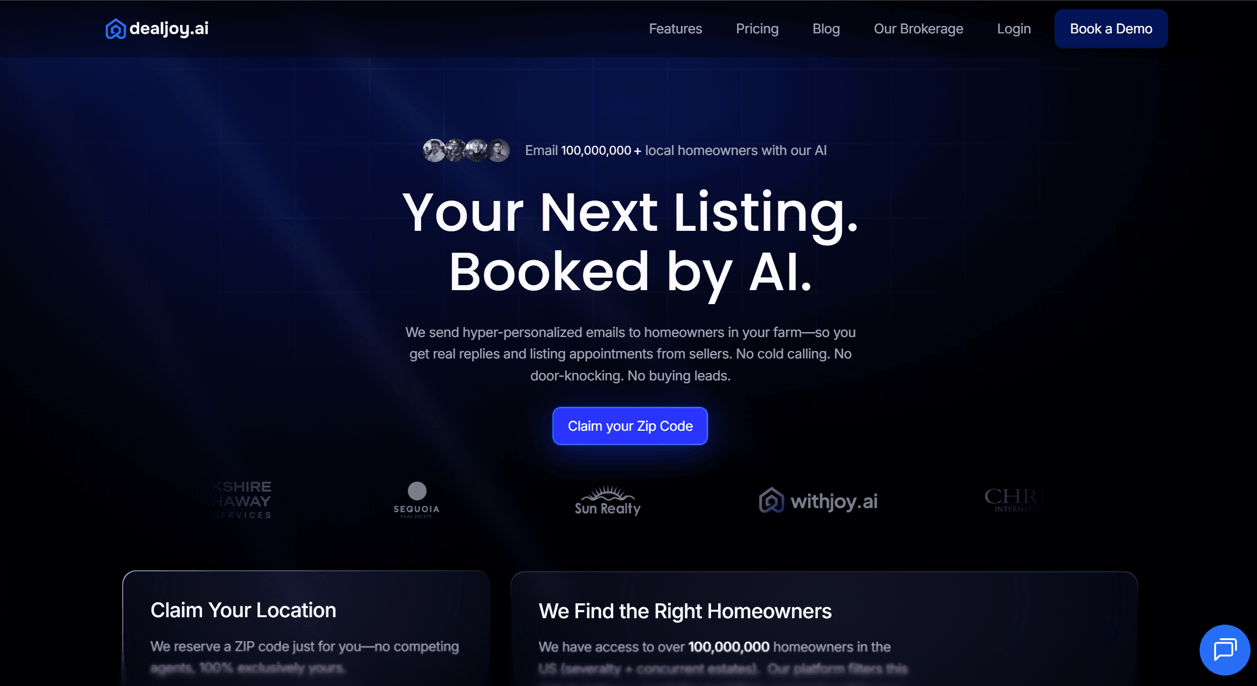 DealJoy ai homepage - propertyaitools.com - real estate ai- ai tools