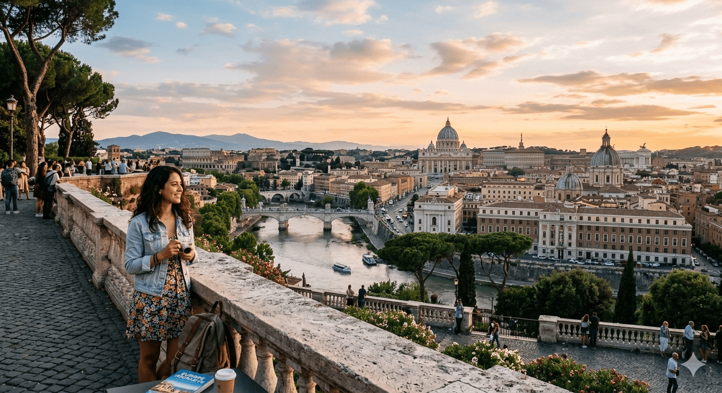 A picture view of a Nigerian State from the hill